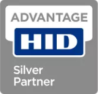 The logo for being an Advantage HID Silver Partner.